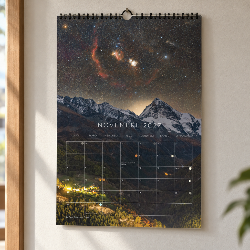Calendrier d’astronomie AstroVinch 2027